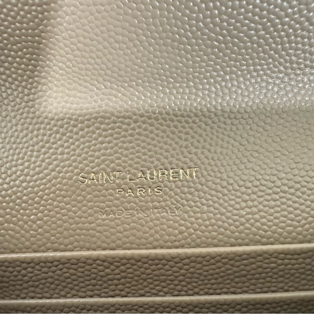 YSL Saint Laurent Small Monogram Envelope Wallet - Picture 10 of 14